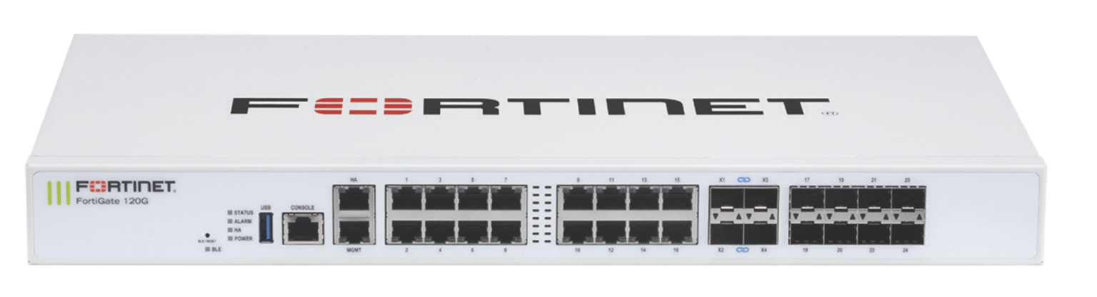 FortiGate 120G Fortinet Portal